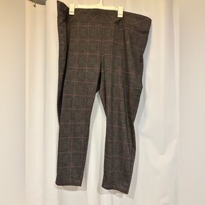 Torrid Houndstooth Pink Trousers